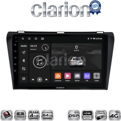 CLARION GL74034 Οθόνη OEM Multimedia Αυτοκινήτου για MAZDA 3 2009>2014 (CarPlay/AndroidAuto/BT/GPS/WIFI/GPRS)