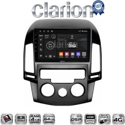 CLARION GL74043AC Οθόνη OEM Multimedia Αυτοκινήτου για HYUNDAI i30 2007-2012 (CarPlay/AndroidAuto/BT/GPS/WIFI/GPRS)