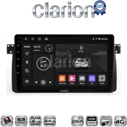 CLARION GL74052 Οθόνη OEM Multimedia Αυτοκινήτου για BMW Σειρά 3 (E46) 1998>2005 (CarPlay/AndroidAuto/BT/GPS/WIFI/GPRS)