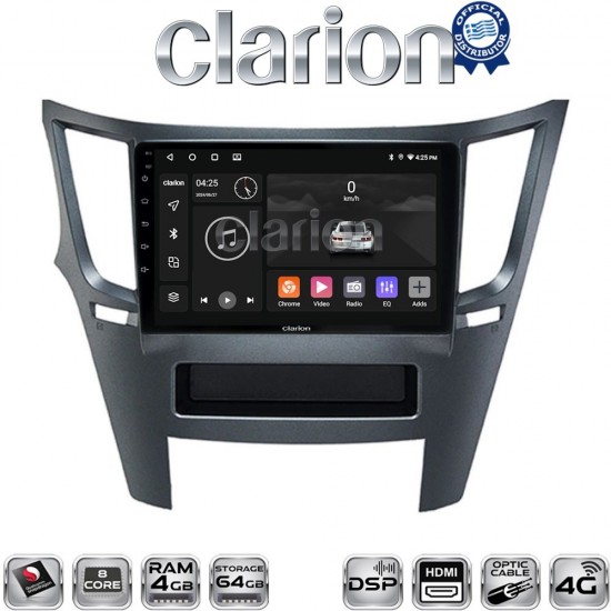 CLARION GL74061 Οθόνη OEM Multimedia Αυτοκινήτου για Subaru Legacy-Outback 2009>2013 (CarPlay/AndroidAuto/BT/GPS/WIFI/GPRS)