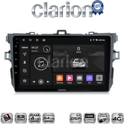CLARION GL74063 Οθόνη OEM Multimedia Αυτοκινήτου για TOYOTA COROLLA 2006>2012 (CarPlay/AndroidAuto/BT/GPS/WIFI/GPRS)