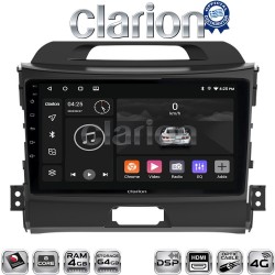 CLARION GL74074 Οθόνη OEM Multimedia Αυτοκινήτου για KIA SPORTAGE 2010>2015 (CarPlay/AndroidAuto/BT/GPS/WIFI/GPRS)
