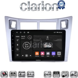 CLARION GL74084S Οθόνη OEM Multimedia Αυτοκινήτου για Τoyota Yaris 2006 > 2011 (CarPlay/AndroidAuto/BT/GPS/WIFI/GPRS)