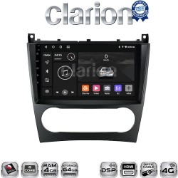 CLARION GL74093 Οθόνη OEM Multimedia Αυτοκινήτου για MERCEDES C class (W203) – CLC 2004>2008 (CarPlay/AndroidAuto/BT/GPS/WIFI/GPRS)