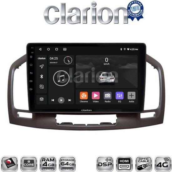 CLARION GL74114C Οθόνη OEM Multimedia Αυτοκινήτου για 0 (CarPlay/AndroidAuto/BT/GPS/WIFI/GPRS)