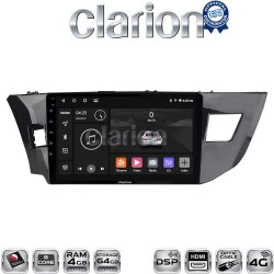 CLARION GL74126 Οθόνη OEM Multimedia Αυτοκινήτου για TOYOTA COROLLA 2013>2016 (CarPlay/AndroidAuto/BT/GPS/WIFI/GPRS)