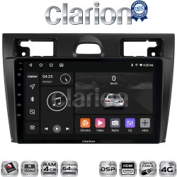 CLARION GL74140B Οθόνη OEM Multimedia Αυτοκινήτου για Ford Fiesta 2006 -> 2008 (CarPlay/AndroidAuto/BT/GPS/WIFI/GPRS)