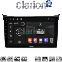 CLARION GL74156 Οθόνη OEM Multimedia Αυτοκινήτου για Hyundai i30 2012 > 2017 (CarPlay/AndroidAuto/BT/GPS/WIFI/GPRS)