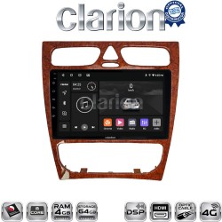 CLARION GL74171W Οθόνη OEM Multimedia Αυτοκινήτου για Mercedes C Class 1999 > 2004 (Προ Facelift) (CarPlay/AndroidAuto/BT/GPS/WIFI/GPRS)