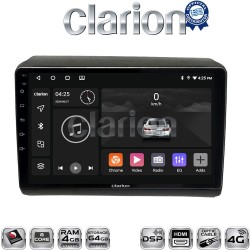 CLARION GL74194 Οθόνη OEM Multimedia Αυτοκινήτου για Fiat Ducato - Citroen Jumper - Peugeot Partner 2012> (CarPlay/AndroidAuto/BT/GPS/WIFI/GPRS)