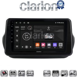 CLARION GL74195 Οθόνη OEM Multimedia Αυτοκινήτου για Fiorino, Citroen, Nemo, Bipper (CarPlay/AndroidAuto/BT/GPS/WIFI/GPRS)