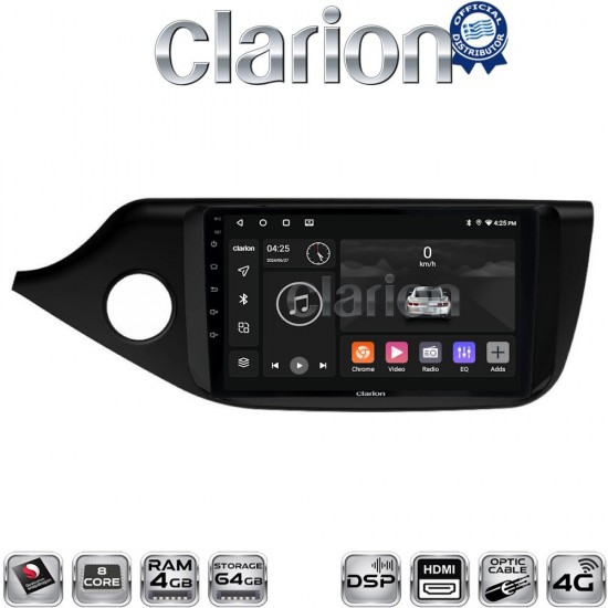 CLARION GL74216 Οθόνη OEM Multimedia Αυτοκινήτου για KIA CEED 2013 > 2016 (CarPlay/AndroidAuto/BT/GPS/WIFI/GPRS)