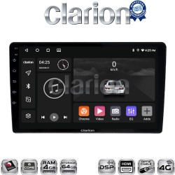 CLARION GL74237 Οθόνη OEM Multimedia Αυτοκινήτου για Ford Focus 1998 > 2004 (CarPlay/AndroidAuto/BT/GPS/WIFI/GPRS)