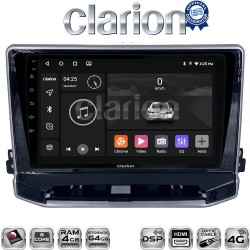 CLARION GL74263 Οθόνη OEM Multimedia Αυτοκινήτου για Jeep Compass 2023> (CarPlay/AndroidAuto/BT/GPS/WIFI/GPRS)