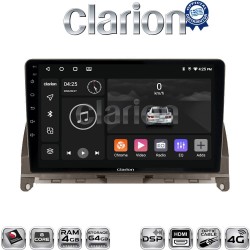 CLARION GL74265BR Οθόνη OEM Multimedia Αυτοκινήτου για Mercedes C Class W204 2007 > 2011 (CarPlay/AndroidAuto/BT/GPS/WIFI/GPRS)