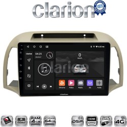 CLARION GL74300 Οθόνη OEM Multimedia Αυτοκινήτου για NISSAN MICRA 2002>2007 (CarPlay/AndroidAuto/BT/GPS/WIFI/GPRS)