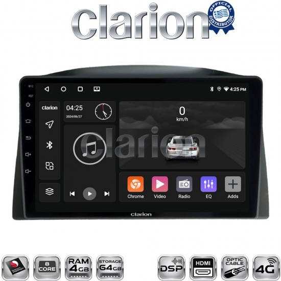 CLARION GL74308 Οθόνη OEM Multimedia Αυτοκινήτου για Grand Cherokee 2005-2011Μόνο αν το αυτοκίνητο έχει εργοστασιακή οθόνη. Δείτε στην καρτέλα συμβατά οχήματα (CarPlay/AndroidAuto/BT/GPS/WIFI/GPRS)