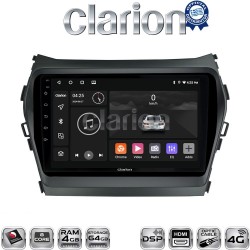 CLARION GL74309 Οθόνη OEM Multimedia Αυτοκινήτου για HY SANTA FE 2013 > 2017 HY IX45 (CarPlay/AndroidAuto/BT/GPS/WIFI/GPRS)