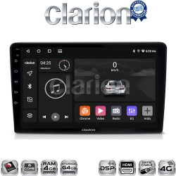 CLARION GL74332 Οθόνη OEM Multimedia Αυτοκινήτου για VW Golf4 1998 > 2004 (CarPlay/AndroidAuto/BT/GPS/WIFI/GPRS)