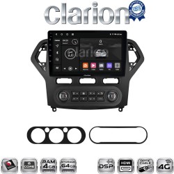 CLARION GL74367B Οθόνη OEM Multimedia Αυτοκινήτου για FORD MONDEO 2007 > 2010 (CarPlay/AndroidAuto/BT/GPS/WIFI/GPRS)