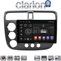 CLARION GL74373 Οθόνη OEM Multimedia Αυτοκινήτου για Honda Civic 4πορτο 2001 > 2006 (CarPlay/AndroidAuto/BT/GPS/WIFI/GPRS)