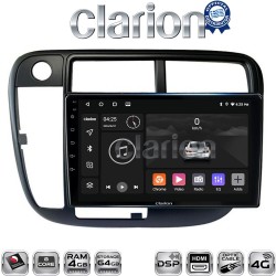 CLARION GL74377 Οθόνη OEM Multimedia Αυτοκινήτου για Honda Civic 1999 > 2001 (CarPlay/AndroidAuto/BT/GPS/WIFI/GPRS)