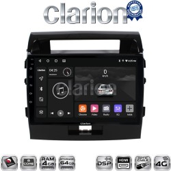CLARION GL74383 Οθόνη OEM Multimedia Αυτοκινήτου για Toyota Land Cruiser 2008 > 2015 (CarPlay/AndroidAuto/BT/GPS/WIFI/GPRS)