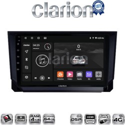 CLARION GL74391 Οθόνη OEM Multimedia Αυτοκινήτου για Mazda CX9 2006 > 2013 (CarPlay/AndroidAuto/BT/GPS/WIFI/GPRS)