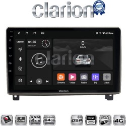 CLARION GL74404 Οθόνη OEM Multimedia Αυτοκινήτου για PEUGEOT 407 2004 > 2011 (CarPlay/AndroidAuto/BT/GPS/WIFI/GPRS)