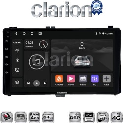 CLARION GL74418 Οθόνη OEM Multimedia Αυτοκινήτου για Toyota Auris '15> & Corolla '17-'19 (CarPlay/AndroidAuto/BT/GPS/WIFI/GPRS)
