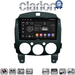 CLARION GL74430 Οθόνη OEM Multimedia Αυτοκινήτου για MAZDA 2 2007>2014 (CarPlay/AndroidAuto/BT/GPS/WIFI/GPRS)