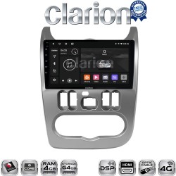 CLARION GL74432 Οθόνη OEM Multimedia Αυτοκινήτου για DACIA DUSTER 2006>2012 (CarPlay/AndroidAuto/BT/GPS/WIFI/GPRS)