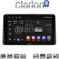CLARION GL74434 Οθόνη OEM Multimedia Αυτοκινήτου για DACIA DUSTER 2019> (CarPlay/AndroidAuto/BT/GPS/WIFI/GPRS)