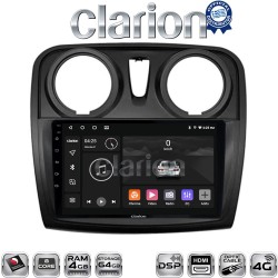 CLARION GL74457 Οθόνη OEM Multimedia Αυτοκινήτου για Dacia Santero 2012 > 2019 (CarPlay/AndroidAuto/BT/GPS/WIFI/GPRS)