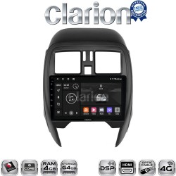 CLARION GL74460 Οθόνη OEM Multimedia Αυτοκινήτου για Nissan Micra K13 2010 > 2016 (CarPlay/AndroidAuto/BT/GPS/WIFI/GPRS)