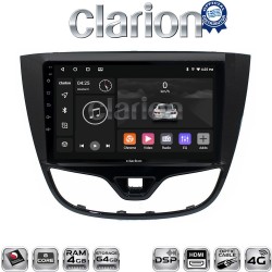 CLARION GL74479 Οθόνη OEM Multimedia Αυτοκινήτου για OPEL KARL 2014-2019 (CarPlay/AndroidAuto/BT/GPS/WIFI/GPRS)