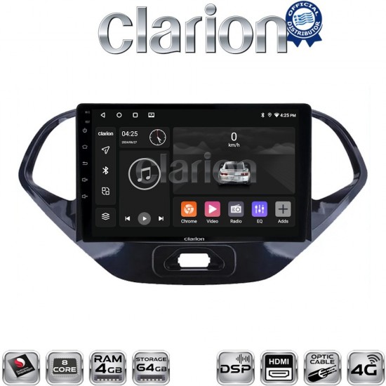 CLARION GL74499 Οθόνη OEM Multimedia Αυτοκινήτου για Ford KA 2016 > (CarPlay/AndroidAuto/BT/GPS/WIFI/GPRS)