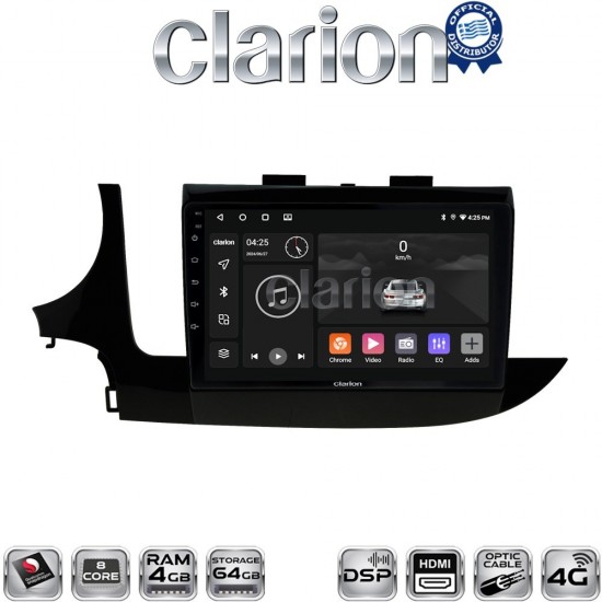 CLARION GL74536 Οθόνη OEM Multimedia Αυτοκινήτου για OPEL MOKKA 2016> (CarPlay/AndroidAuto/BT/GPS/WIFI/GPRS)