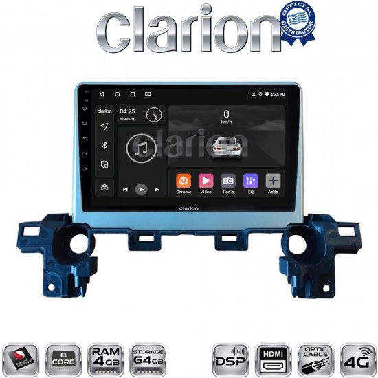 CLARION GL74538 Οθόνη OEM Multimedia Αυτοκινήτου για Mazda CX-5 2018 > (CarPlay/AndroidAuto/BT/GPS/WIFI/GPRS)