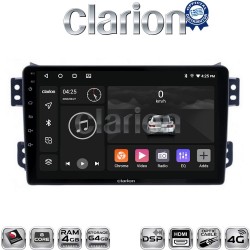 CLARION GL74540 Οθόνη OEM Multimedia Αυτοκινήτου για OPEL AGILA - SUZUKI ALTO 2008> (CarPlay/AndroidAuto/BT/GPS/WIFI/GPRS)