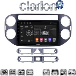 CLARION GL74590B Οθόνη OEM Multimedia Αυτοκινήτου για VW TIGUAN 2007>2017 (CarPlay/AndroidAuto/BT/GPS/WIFI/GPRS)