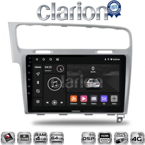 CLARION GL74591S Οθόνη OEM Multimedia Αυτοκινήτου για 0 (CarPlay/AndroidAuto/BT/GPS/WIFI/GPRS)