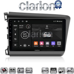 CLARION GL74630 Οθόνη OEM Multimedia Αυτοκινήτου για Honda Civic 2012 > 2016 (CarPlay/AndroidAuto/BT/GPS/WIFI/GPRS)