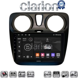 CLARION GL74657 Οθόνη OEM Multimedia Αυτοκινήτου για Dacia Dokker 2012 > (CarPlay/AndroidAuto/BT/GPS/WIFI/GPRS)