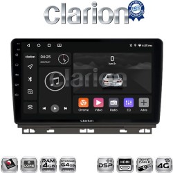 CLARION GL74718 Οθόνη OEM Multimedia Αυτοκινήτου για Renault Clio 2020 (CarPlay/AndroidAuto/BT/GPS/WIFI/GPRS)