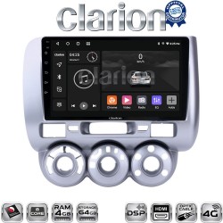 CLARION GL74730 Οθόνη OEM Multimedia Αυτοκινήτου για HONDA JAZZ 2002>2009 (CarPlay/AndroidAuto/BT/GPS/WIFI/GPRS)