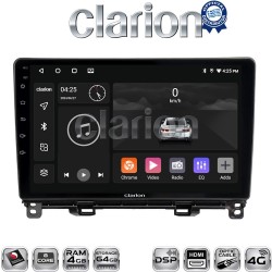 CLARION GL74761 Οθόνη OEM Multimedia Αυτοκινήτου για Honda Jazz 2019 (CarPlay/AndroidAuto/BT/GPS/WIFI/GPRS)