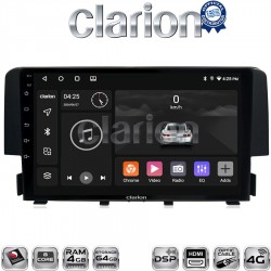 CLARION GL74941 Οθόνη OEM Multimedia Αυτοκινήτου για HONDA CIVIC 2016> (CarPlay/AndroidAuto/BT/GPS/WIFI/GPRS)
