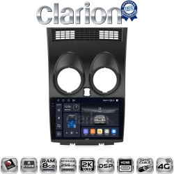 CLARION GL75001 Οθόνη OEM Multimedia Αυτοκινήτου για NISSAN QASHQAI 2007 > 2013 (CarPlay/AndroidAuto/BT/GPS/WIFI/GPRS)
