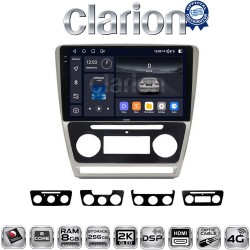 CLARION GL75005 Οθόνη OEM Multimedia Αυτοκινήτου για Skoda Octavia 2005 > 2012 (CarPlay/AndroidAuto/BT/GPS/WIFI/GPRS)